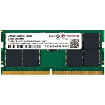 ОЗУ Transcend JM4800ASE-32G 32GB SO-DIMM DDR5, 4800МГц, 2Rx8, CL40 1.1V   ОЗУ Transcend JM4800ASE-32G 32GB SO-DIMM DDR5, 4800МГц, 2Rx8, CL40 1.1V