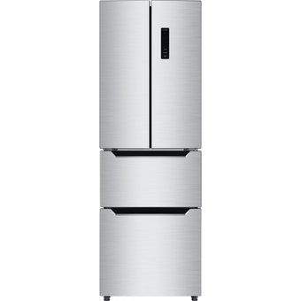  Холодильник Weissgauff WFD 486 NFX серебристый 