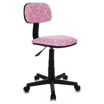  Кресло детское Бюрократ CH-201NX/Hearts-PK розовый сердца Hearts-Pk 