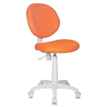  Кресло детское Бюрократ KD-W6/TW-96-1 оранжевый TW-96-1 (пластик белый) 