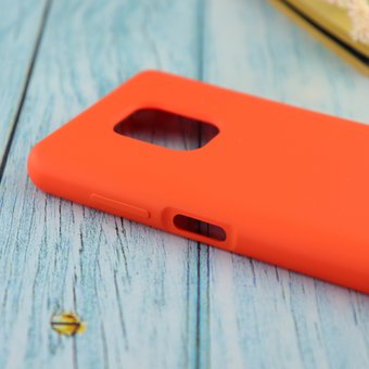  Чехол Silicone case для Xiaomi Redmi Note 9 Pro/note 9S/note 9 Pro Max абрикос (2) 