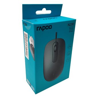  Мышь Rapoo N200 черный USB 