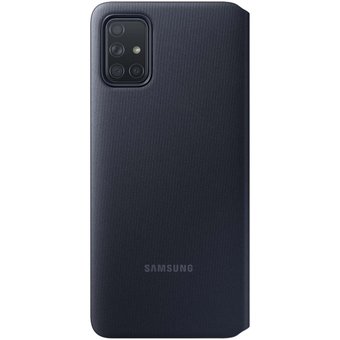  Чехол (флип-кейс) Samsung для Samsung Galaxy A71 S View Wallet Cover черный (EF-EA715PBEGRU) 