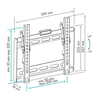  Кронштейн VLK TRENTO-36 black 