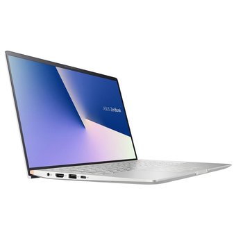  Ноутбук Asus Zenbook UM433DA-A5016 90NB0PD6-M02310 Ryzen 5 3500U/8Gb/SSD256Gb/AMD Radeon Vega 8/14"/FHD/noOS/silver 