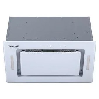  Вытяжка Weissgauff Aura 1200 Remote белый упр. кнопочное (1 мотор) 