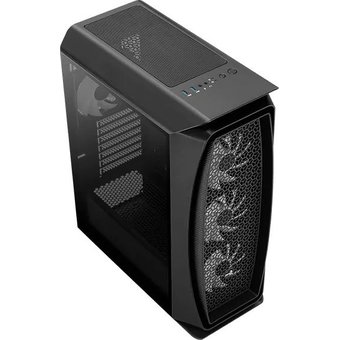  Корпус Aerocool Aero One Frost-G-BK-v1 черный без БП 