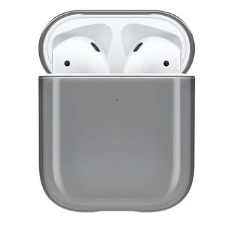  Чехол Incase Clear Case для для наушников Apple AirPods материал пластик прозрачный черный 