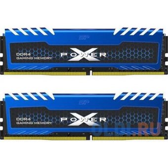  ОЗУ Silicon Power XPower Turbine 8GB (SP008GXLZU320BSA) 3200МГц DDR4 CL16 DIMM 1Gx8 SR 