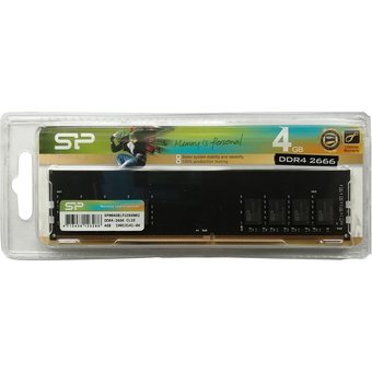  ОЗУ Silicon Power 4GB (SP004GBSFU266N02) 2666МГц DDR4 CL19 SODIMM 512Mx16 SR 