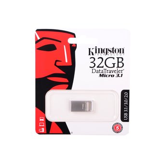  USB-флешка Kingston DataTraveler Micro 32GB USB 3.1 (DTMC3/32GB) 