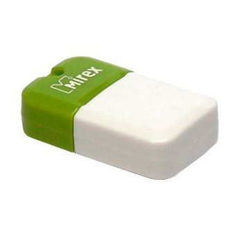  USB-флешка 16GB Mirex Arton, USB 2.0, Зеленый (13600-FMUAGR16) 