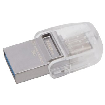  USB-флешка Kingston DataTraveler microDuo 3C 32GB USB 3.1/USB Type-C (DTDuo3C/32GB) 