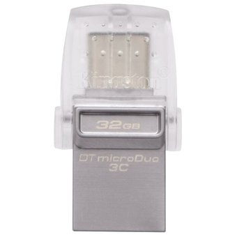  USB-флешка Kingston DataTraveler microDuo 3C 32GB USB 3.1/USB Type-C (DTDuo3C/32GB) 