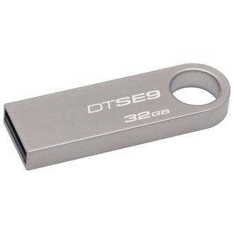  USB-флешка Kingston DataTraveler SE9 32GB USB 2.0, Металл (DTSE9H/32GB) 