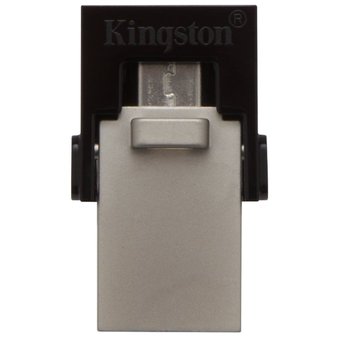  USB-флешка Kingston DataTraveler microDuo 3.0, 64 GB OTG USB 3.1 & micro USB (DTDUO3/64GB) 