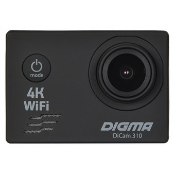 Экшн-камера Digma DiCam 310 черный 