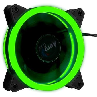  Вентилятор Aerocool Rev RGB Pro (3x120мм, 15dB, 1200rpm, (3+4) pin, подсветка+ контроллер) RTL 