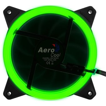  Вентилятор Aerocool Rev RGB Pro (3x120мм, 15dB, 1200rpm, (3+4) pin, подсветка+ контроллер) RTL 