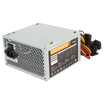  Блок питания Aerocool ECO-650W (ATX 2.3, 650W, 120mm fan) Box 