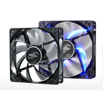  Вентилятор DEEPCOOL Wind Blade 120 Blue (120мм, 26dB, 1300 rpm, 3/4pin, синяя подсветка) RTL 