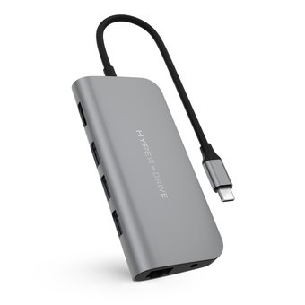  USB-HUB HyperDrive POWER 9 in 1 Hub для USB-C iPad/MacBook Pro/MacBook Air 