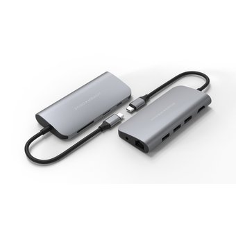  USB-HUB HyperDrive POWER 9 in 1 Hub для USB-C iPad/MacBook Pro/MacBook Air 
