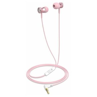  Наушники Havit E303P Wired earphone Pink 