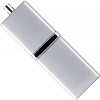  USB-флешка Silicon Power 8Gb LuxMini 710, USB 2.0, Серебристый (SP008GBUF2710V1S) 