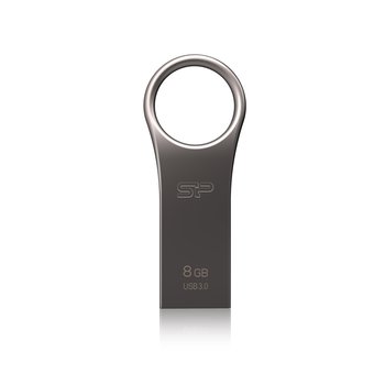  USB-флешка Silicon Power 8Gb Jewel J80, USB 3.0, Металлич.корпус (SP008GBUF3J80V1T) 