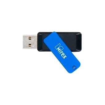  USB-флешка Mirex 8GB City, USB 2.0, Синий (13600-FMUCIB08) 