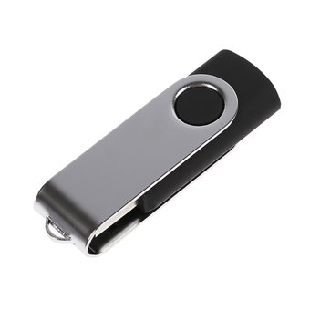  USB-флешка Mirex 4GB Swivel, USB 2.0, Черный (13600-FMURUS04) 