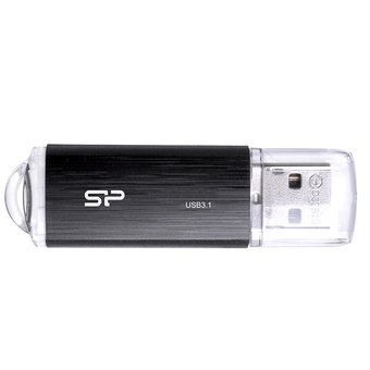  USB-флешка Silicon Power SP064GBUF3B02V1K 64GB Blaze B02, USB 3.1, Черный 