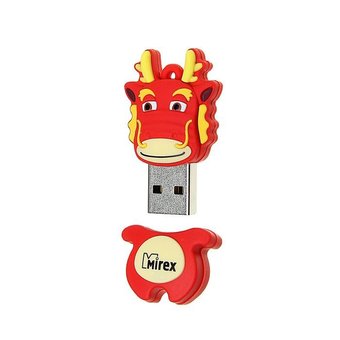  USB-флешка Mirex 8GB Dragon, USB 2.0, Красный (13600-KIDDAR08) 