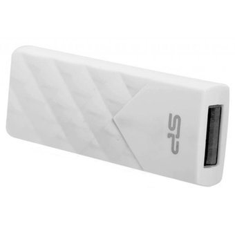  USB-флешка Silicon Power 8Gb Ultima U03, USB 2.0, Белый (SP008GBUF2U03V1W) 