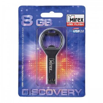  USB-флешка Mirex 8GB Bottle Opener, USB 2.0 (13600-DVRBOP08) 