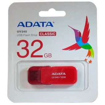  USB-флешка A-DATA 32GB AUV240-32G-RRD A-DATA AUV240-32G-RRD UV240, USB 2.0, Красный 