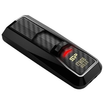  USB-флешка Silicon Power SP128GBUF3B50V1K 128Gb Blaze B50, USB 3.0, Черный 