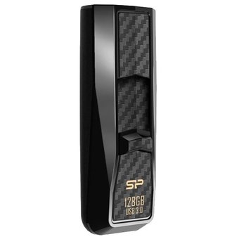  USB-флешка Silicon Power SP128GBUF3B50V1K 128Gb Blaze B50, USB 3.0, Черный 