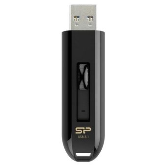  USB-флешка Silicon Power 8Gb Blaze B21, USB 3.1, Черный (SP008GBUF3B21V1K) 