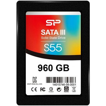  SSD 960GB Silicon Power S55 (SP960GBSS3S55S25) 