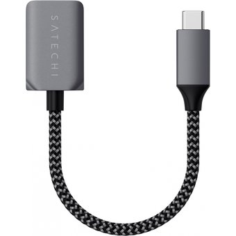  Дата-кабель-адаптер Satechi USB-C to USB 30 серый космос 
