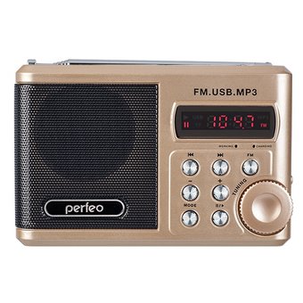  Портативная колонка Perfeo Sound Ranger шамп.золот (SV922AU) PF-3185 