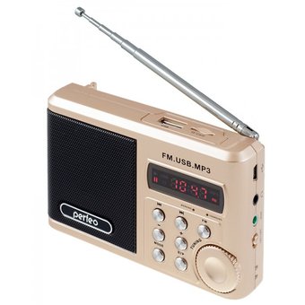  Портативная колонка Perfeo Sound Ranger шамп.золот (SV922AU) PF-3185 