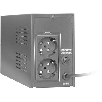  ИБП ExeGate EP212516RUS Power Back NNB-800 800VA, Black, 2 евророзетки 