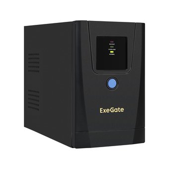  ИБП ExeGate EX292781RUS SpecialPro UNB-1000.LED.AVR.1SH.2C13 Black 