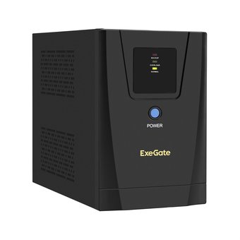  ИБП ExeGate EX292802RUS SpecialPro UNB-1600.LED.AVR.2SH.3C13.USB Black 