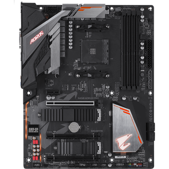  Материнская плата Gigabyte B450 Aorus Pro 
