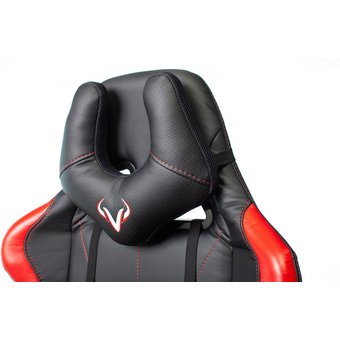  Кресло игровое Бюрократ Viking 5 Aero Red черный/красный искусственная кожа 