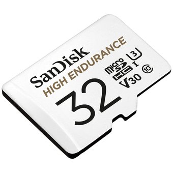  Карта памяти SanDisk microSD 32GB microSDHC Class 10 UHS-I U3 V30 High Endurance Video Monitoring Card 
